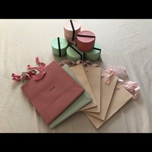 Tous bags and boxes